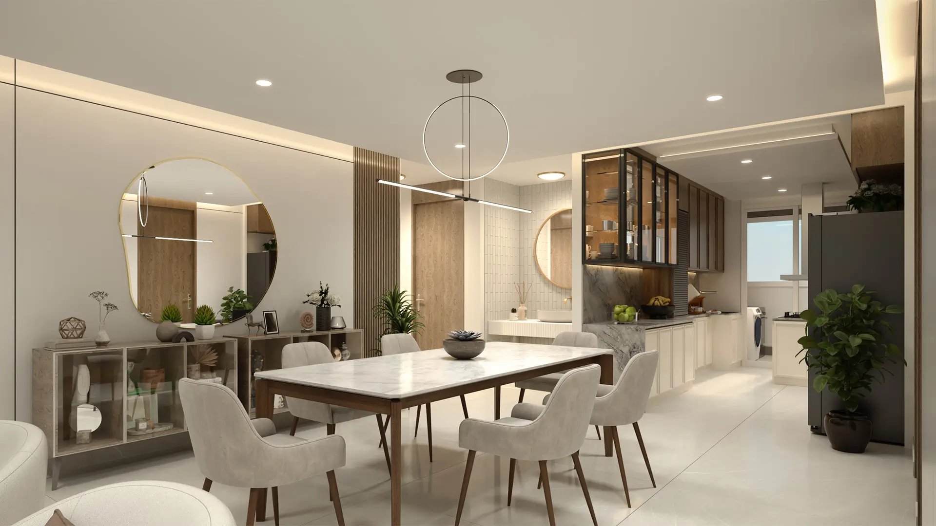 4BHK_Dining_Part